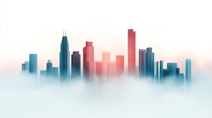 A futuristic city skyline with towering buildings and advanced technology, symbolizing the potential for innovation and progress.