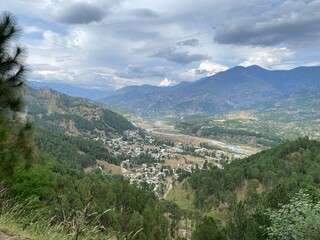 view from the mountain