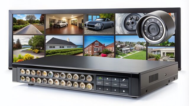 High-Quality CCTV DVR Digital Video Recorder for Efficient Surveillance and Security Monitoring in Homes and Businesses