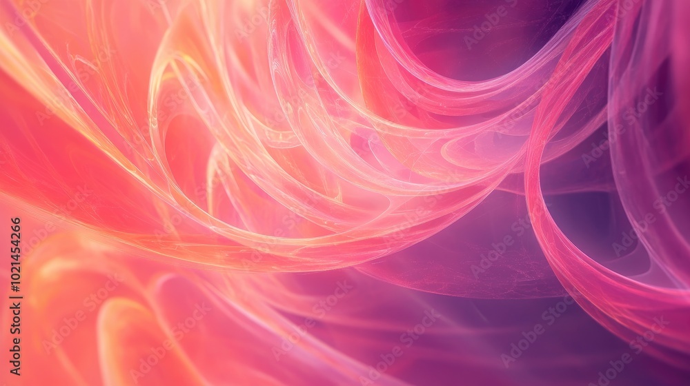 Fototapete Abstract digital fractal background created using computer graphics