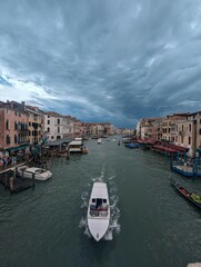 Stormy Venetian skies