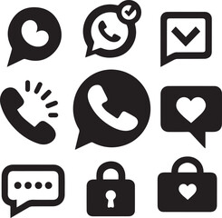 Popular Social Media Icon Collection