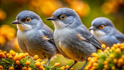 Majestic Gray Birds in Natural Habitat Captured in Stunning Detail for Nature Photography Enthusiasts
