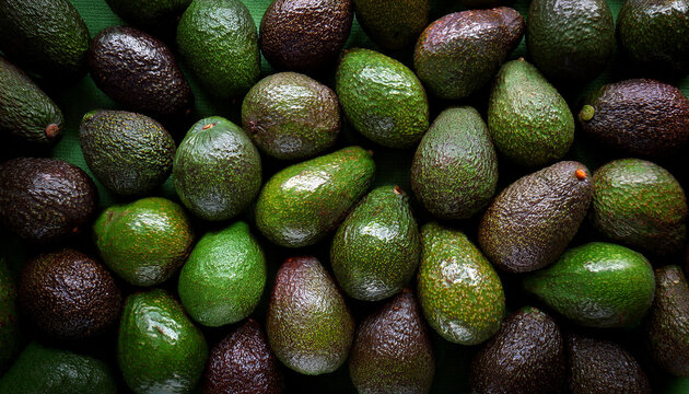 Pile a Lots of fresh avocado