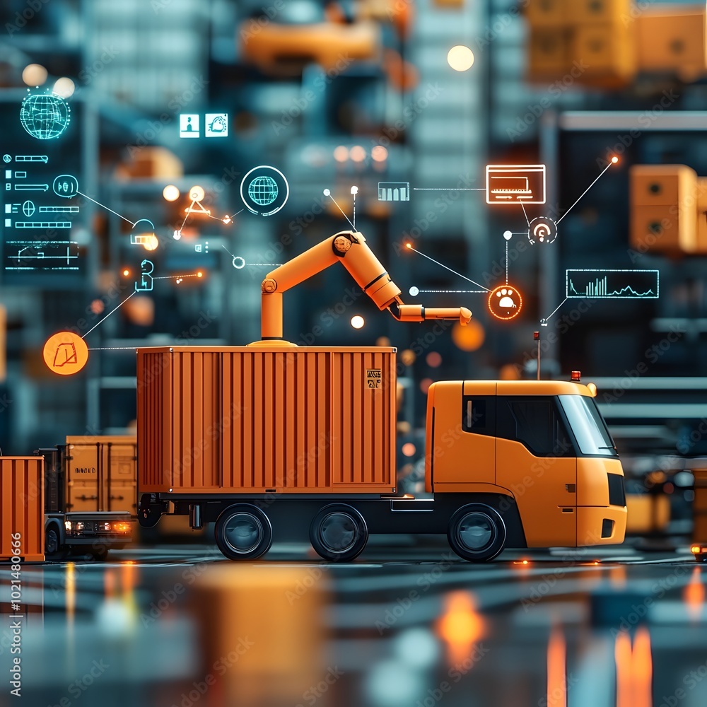 Poster streamlined and intelligent industrial processes fueled by innovative automation and real time analy