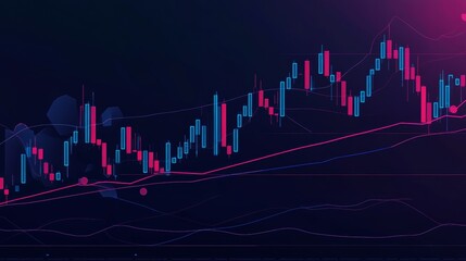 A graph with red, blue and green lines