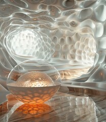 Abstract Modern Architectural Interior Design