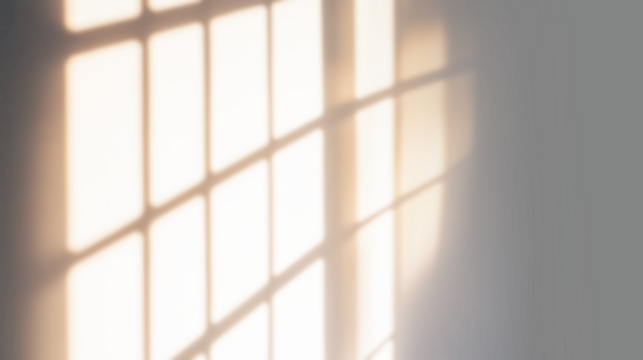 Light from a window on a white wall. background overlay