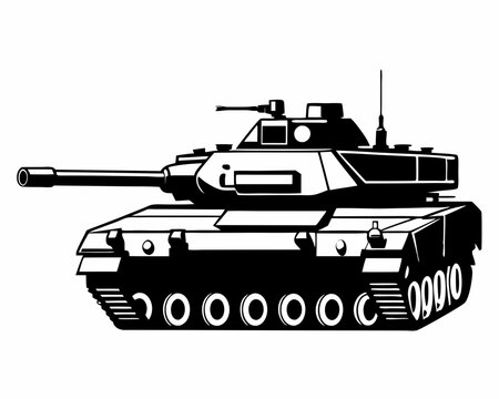 recommend clip art: Tank silhouette ,Tank vector illustration, Military, Army, Tank Clipart