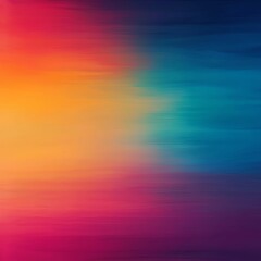 Abstract gradient background with vibrant colors blending seamlessly from warm to cool tones.