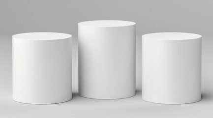 white plastic cups
