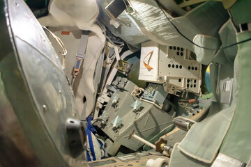 an old spacecraft capsule that has returned to earth from space