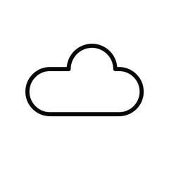 Nice Cloud Icon Design Template