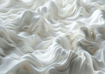 Fototapeta premium Abstract White Fabric Texture Design