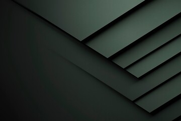 Abstract Dark Green Geometric Pattern with Subtle Textured Surface