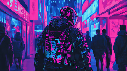 graffiti on the wall