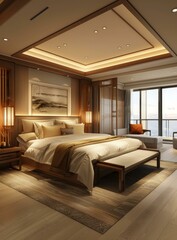 Modern Elegant Bedroom Interior Design