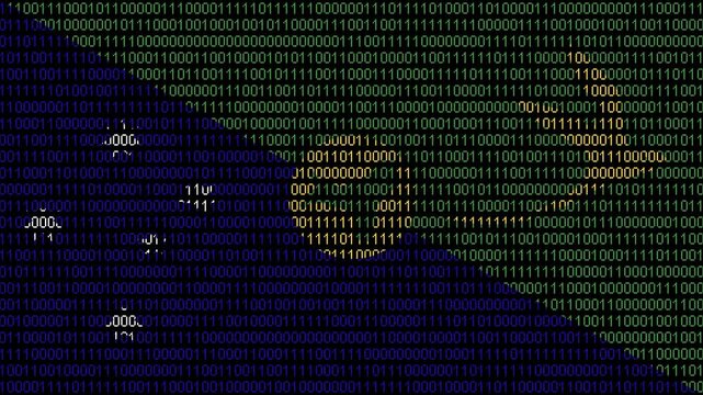 Binary code on flag of Christmas Island. Program source code or Hacker concept on Christmas Island flag. Christmas Island digital technology security, hacking or programming
