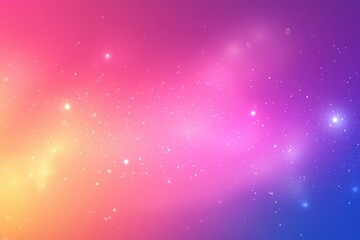 Fototapeta premium Abstract Gradient Background with Scattered Glimmering Particles