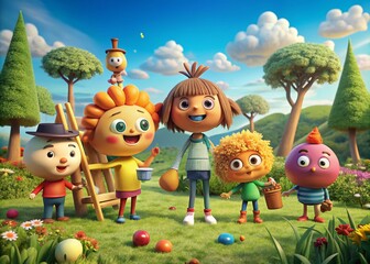 Simple and Fun Animation Characters to Draw for Beginners and Creative Projects in Art Education