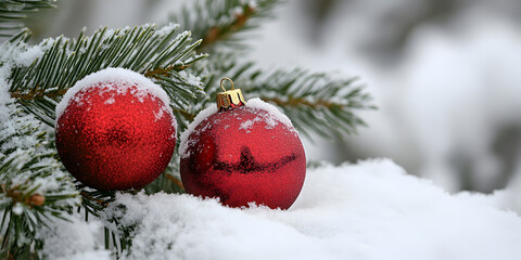 Festive Christmas Ornament and Pinecone Garland