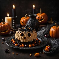 A spooky atmosphere filled with chilling sounds