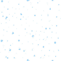 Vector illustration. Christmas and New Year seamless pattern. Snowflakes and flakes, falling snow. Scandinavian ornament. Abstract wallpaper. Snow pattern for advertising and typographic products. 