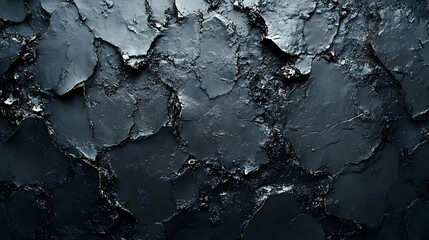 Fototapeta premium Dark Abstract Background with Cracked Texture