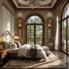 Luxurious Classic Bedroom Interior Design