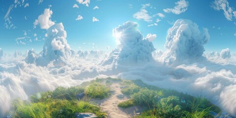 A Magical Pathway Through the Cloudscape