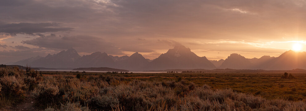 Tetons, GTNP 3 - Panorama