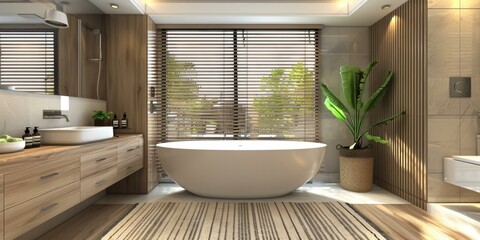 Modern Luxurious Bathroom Interior Design