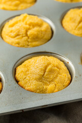 Homemade Sweet Corn Bread Muffins