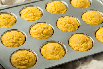 Homemade Sweet Corn Bread Muffins