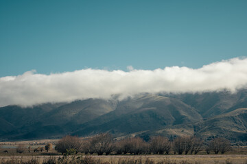 landscape with clouds