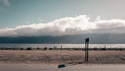 storm over the river
