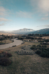 view from the top of the mountain