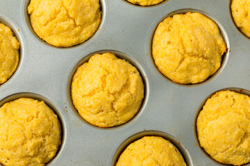 Homemade Sweet Corn Bread Muffins