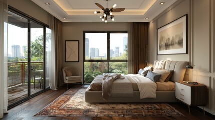 Modern Elegant Bedroom Interior Design