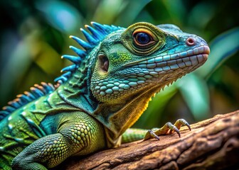 Obraz premium Stunning Philippine Sailfin Lizard Available for Sale – Exotic Pet with Unique Features and Colors