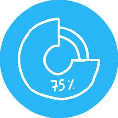 : Business infographics icons with different diagram vector illustration. Abstract data visualization, marketing charts and graphs. Business statistics, planning and analytics, forecasting growth rate