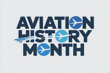 Retro and modern aviation history designs for Aviation History Month

