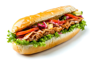 image fast food, isolated