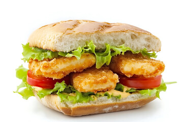 image fast food, isolated