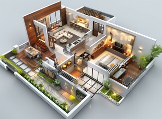 Modern House Floor Plan Design