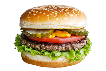 image fast food, isolated