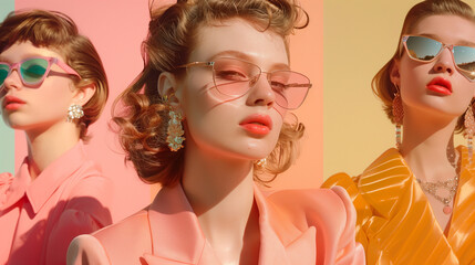 A lifestyle that combines retro elements with contemporary style.