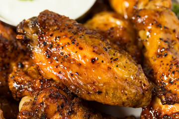 Homemade Hot Honey Chili Crispy Chicken Wings