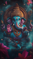 Fototapeta premium Lord Ganesha