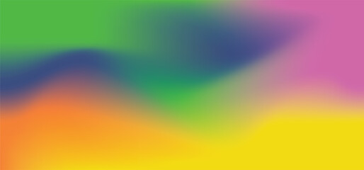 Abstract Green Grainy Gradient Color Background with Noise Texture Effect for Wallpapers, Posters, Banners, Flyers, and Cards